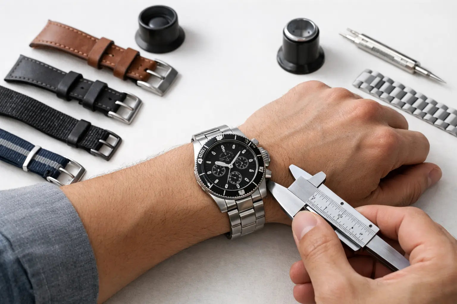 Hvordan velge klokkerem størrelse riktig