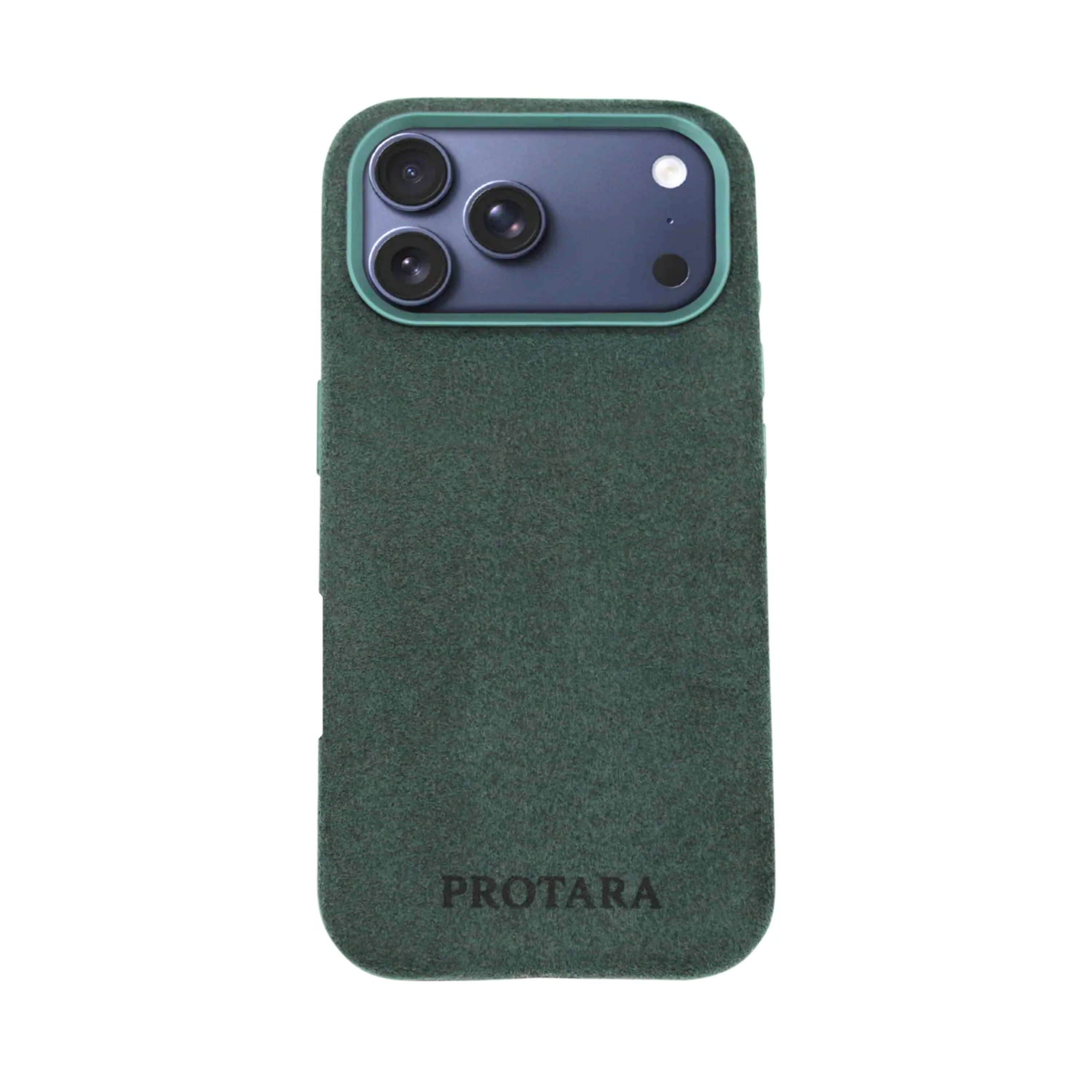 PROTARA Alcantara iPhone 17 Pro Max Hülle – Expeditionsgrün