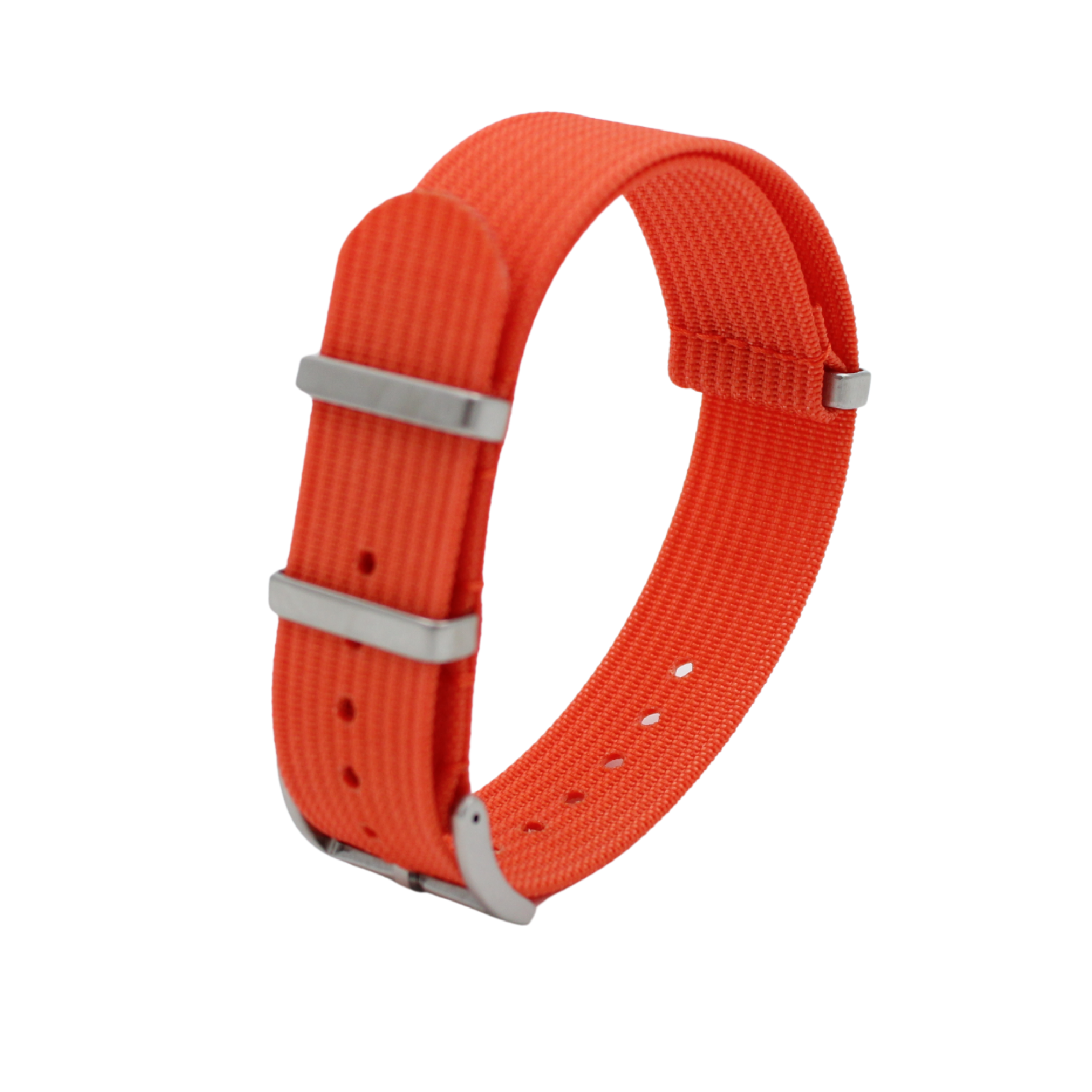 Ribbed Nato - Orange - Signature collection