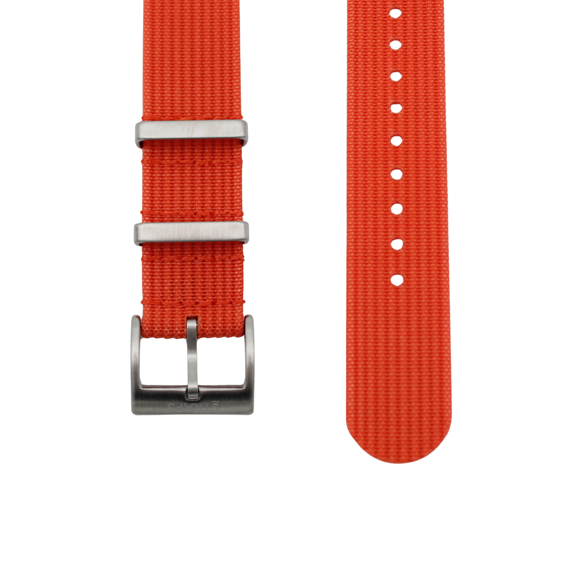 Ribbed Nato - Orange - Signature collection