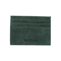 PROTARA Alcantara Kartenetui - Expeditionsgrün