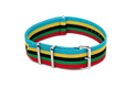NATO-Uhrenarmband – Farben inspiriert von den Olympischen Spielen (Winterolympia-Edition)