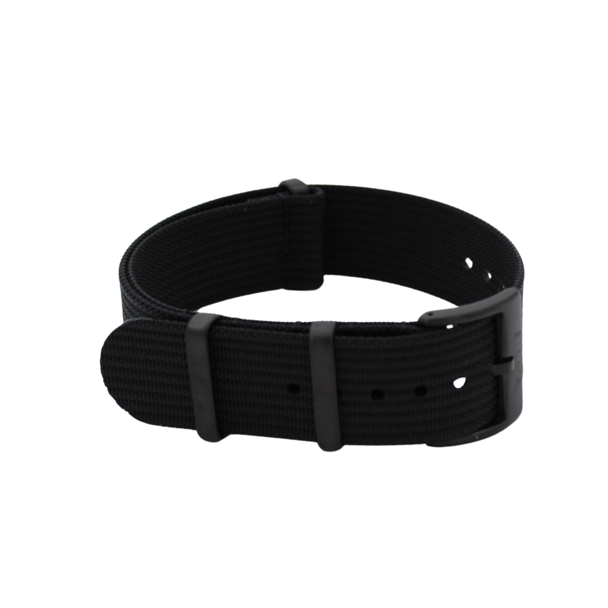 Ribbed Nato PVD - Svart - Signature Collection
