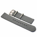 Nylonarmband, 2-teilig, Grau