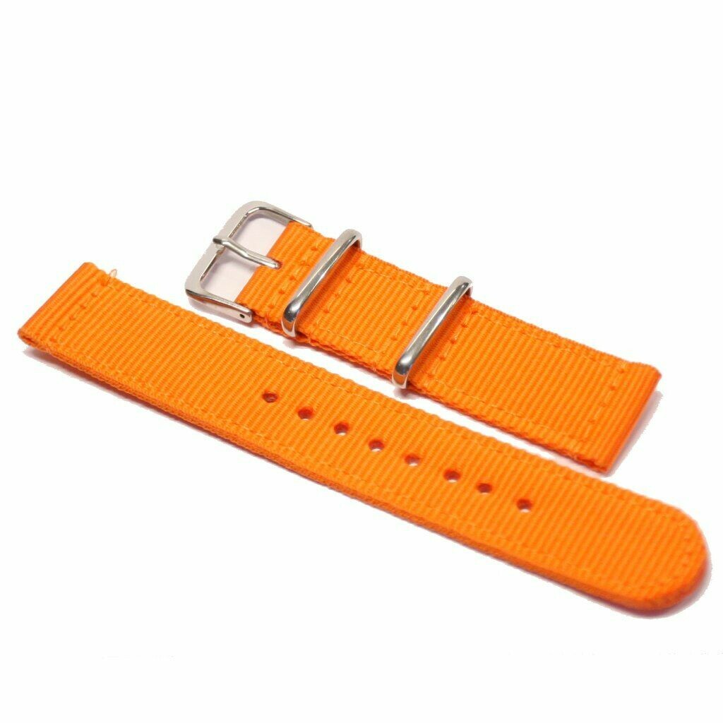 Nylon strap 2-piece Orange