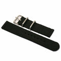 Nylonarmband, 2-teilig, Schwarz
