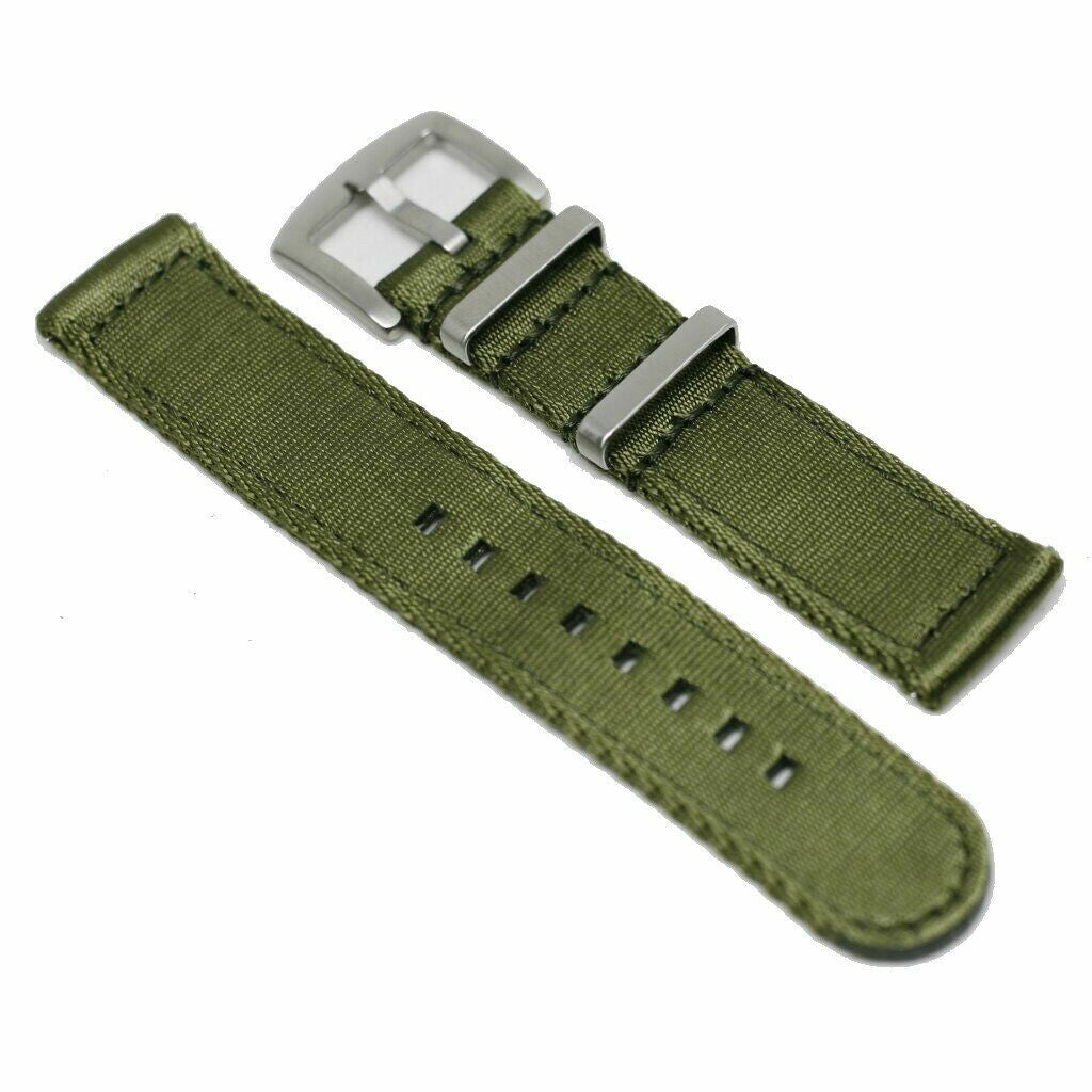 Seat Belt Strap 2-piece Olive
