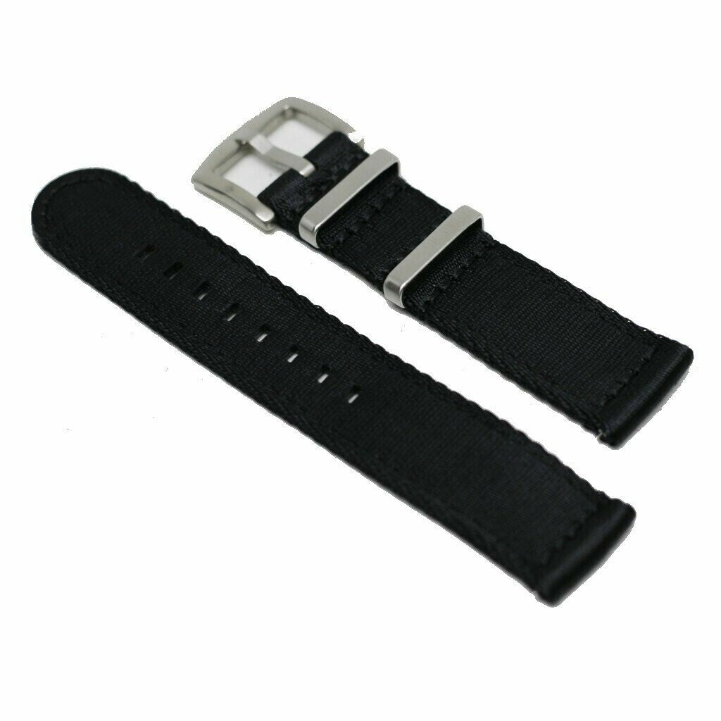 Seat Belt Strap 2-piece Black