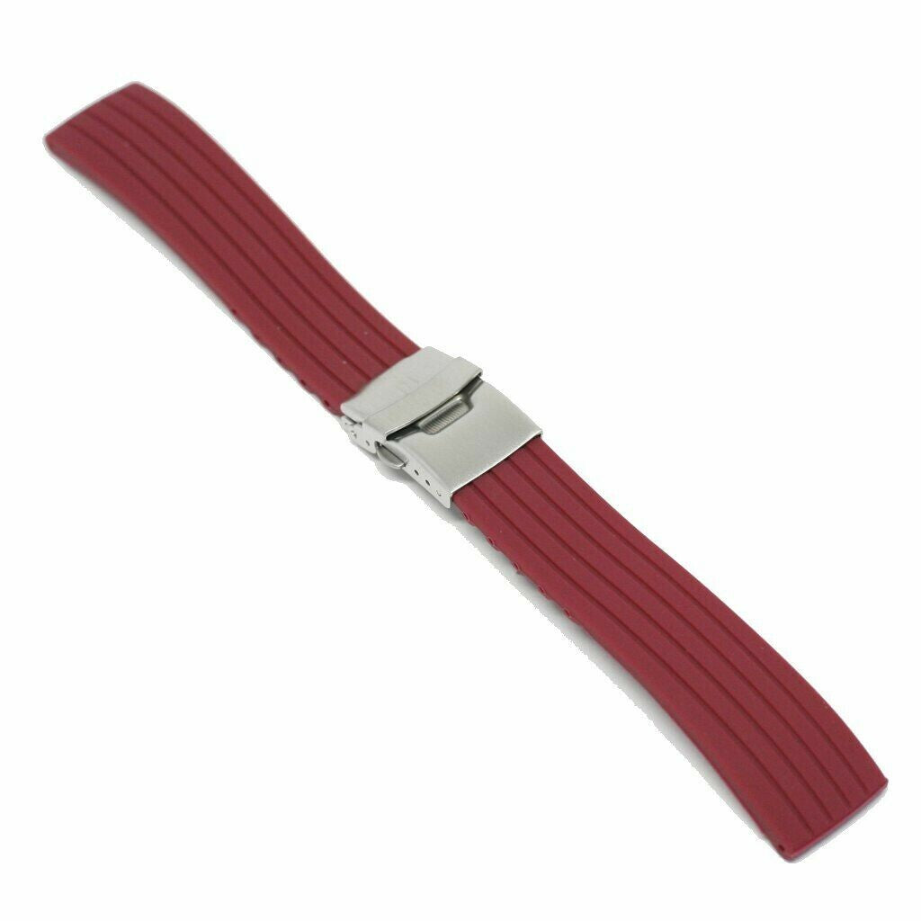 Watch Strap Rubber Red