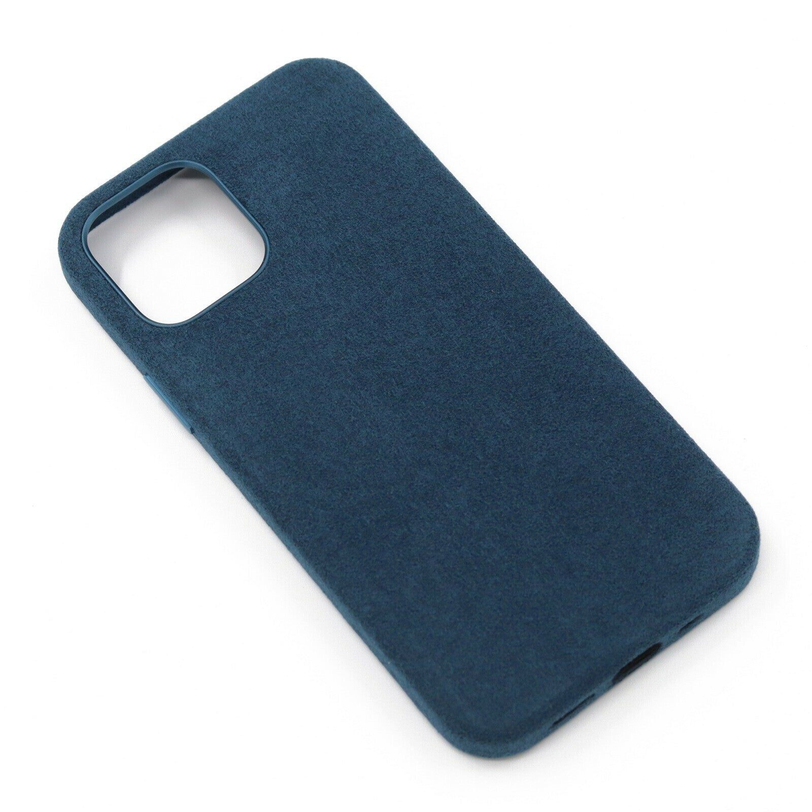 iPhone 12/12 Pro Alcantara Magsafe deksel Blå