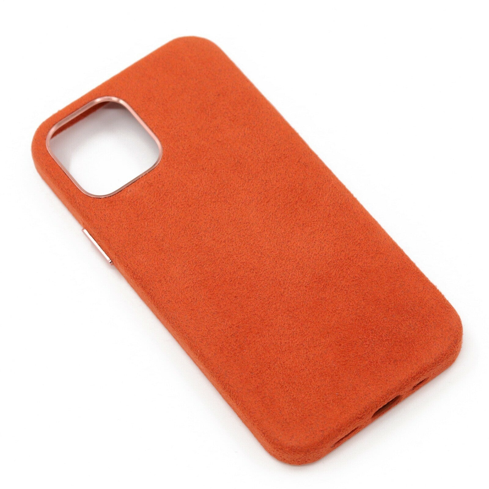 iPhone 12/12 Pro Alcantara Magsafe deksel oransje