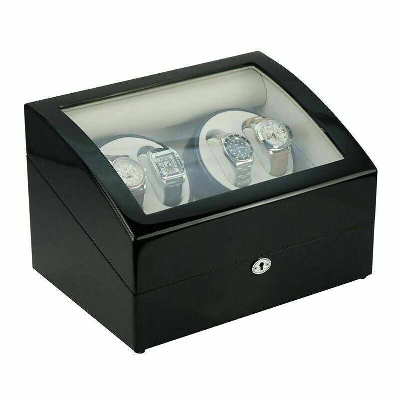 Watch Winder for 4+5 watches Black
