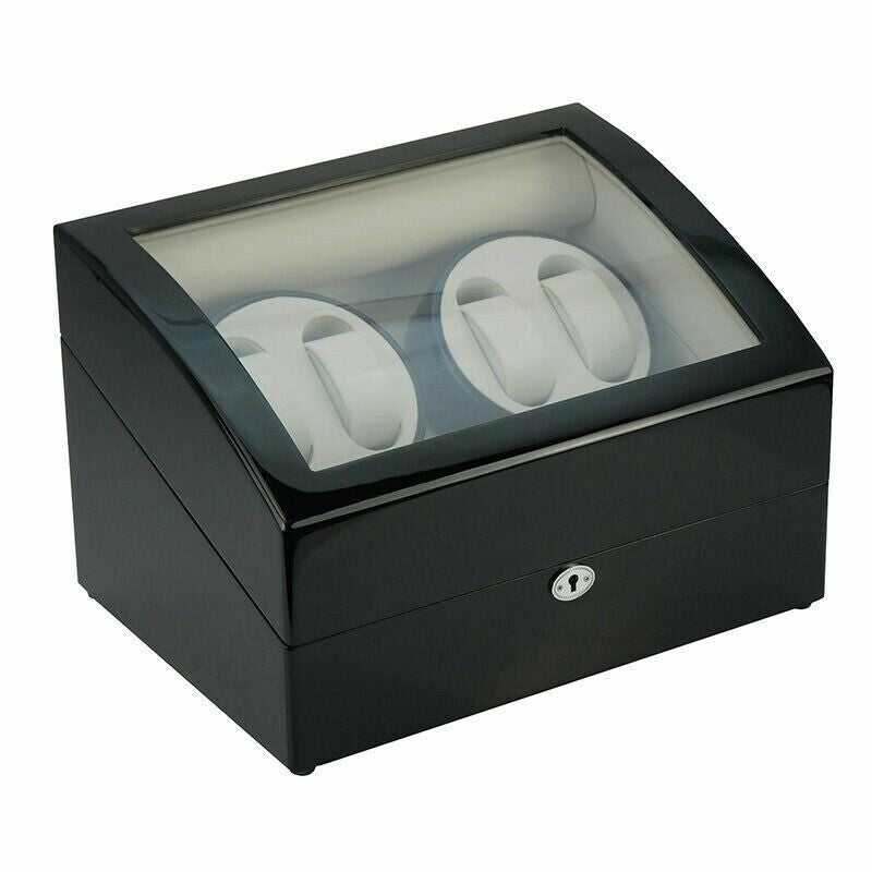 Watch Winder for 4+5 watches Black