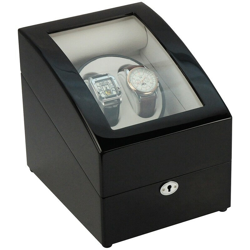 Watch Winder for 2+3 watches Black