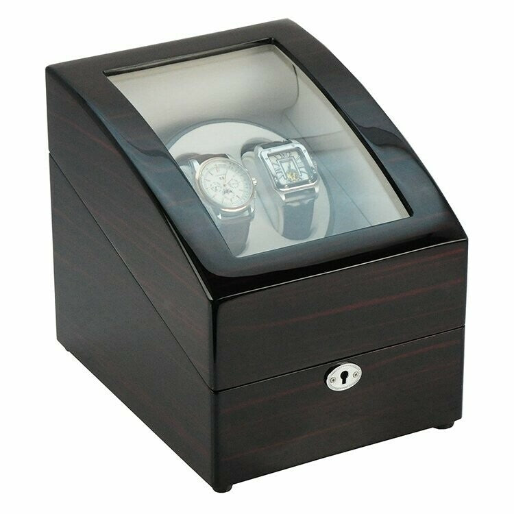 Watch Winder for 2+3 watches Dark wood