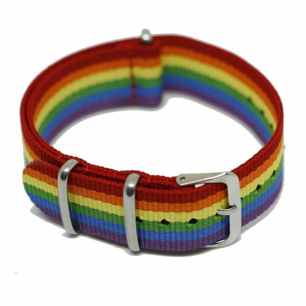 NATO Strap Rainbow / pride
