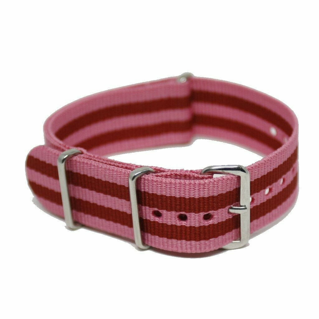 NATO Strap 20MM Pink/red