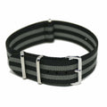 NATO Strap Black/grey