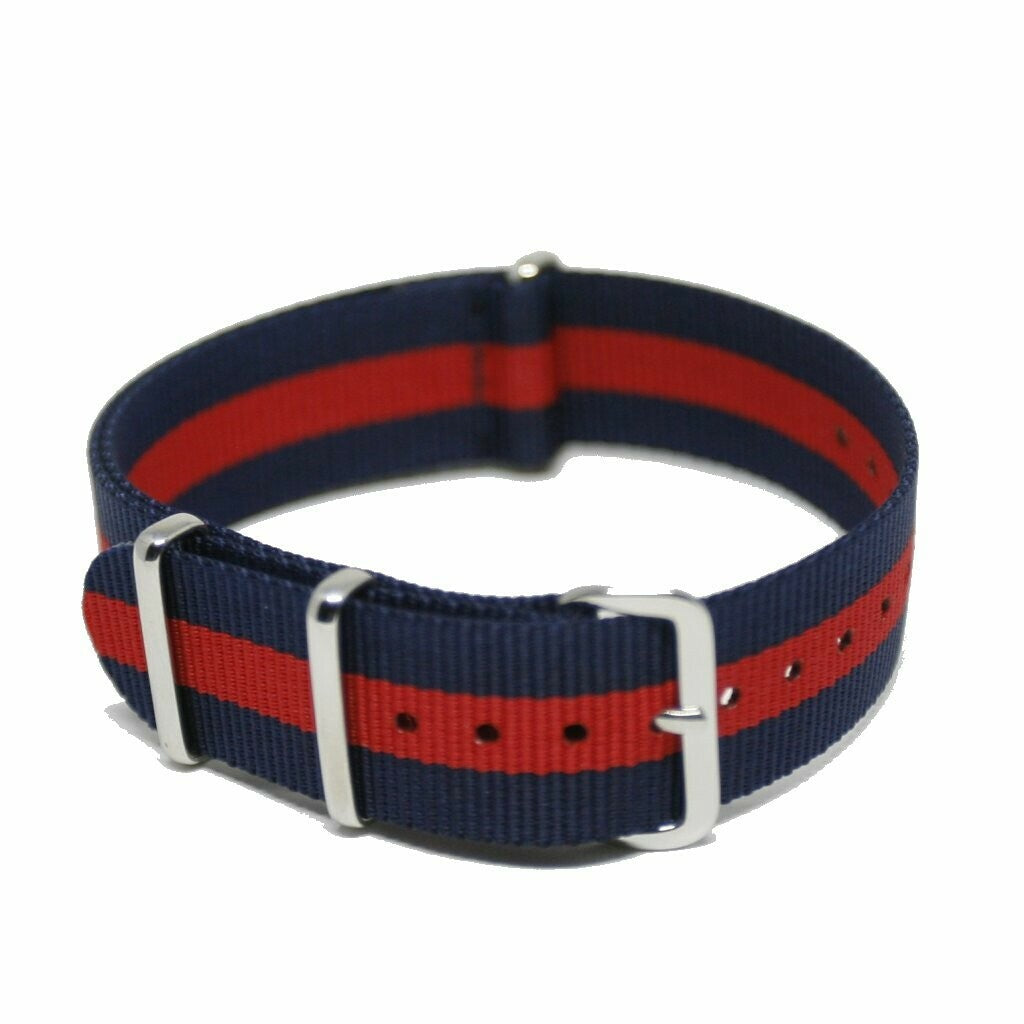 NATO Strap Blue/Red