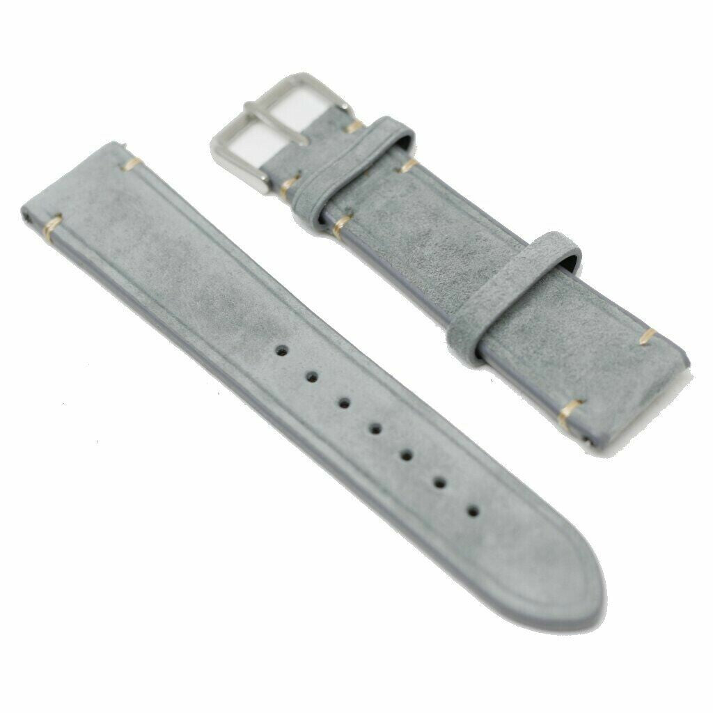 Suede Strap 22MM Grey