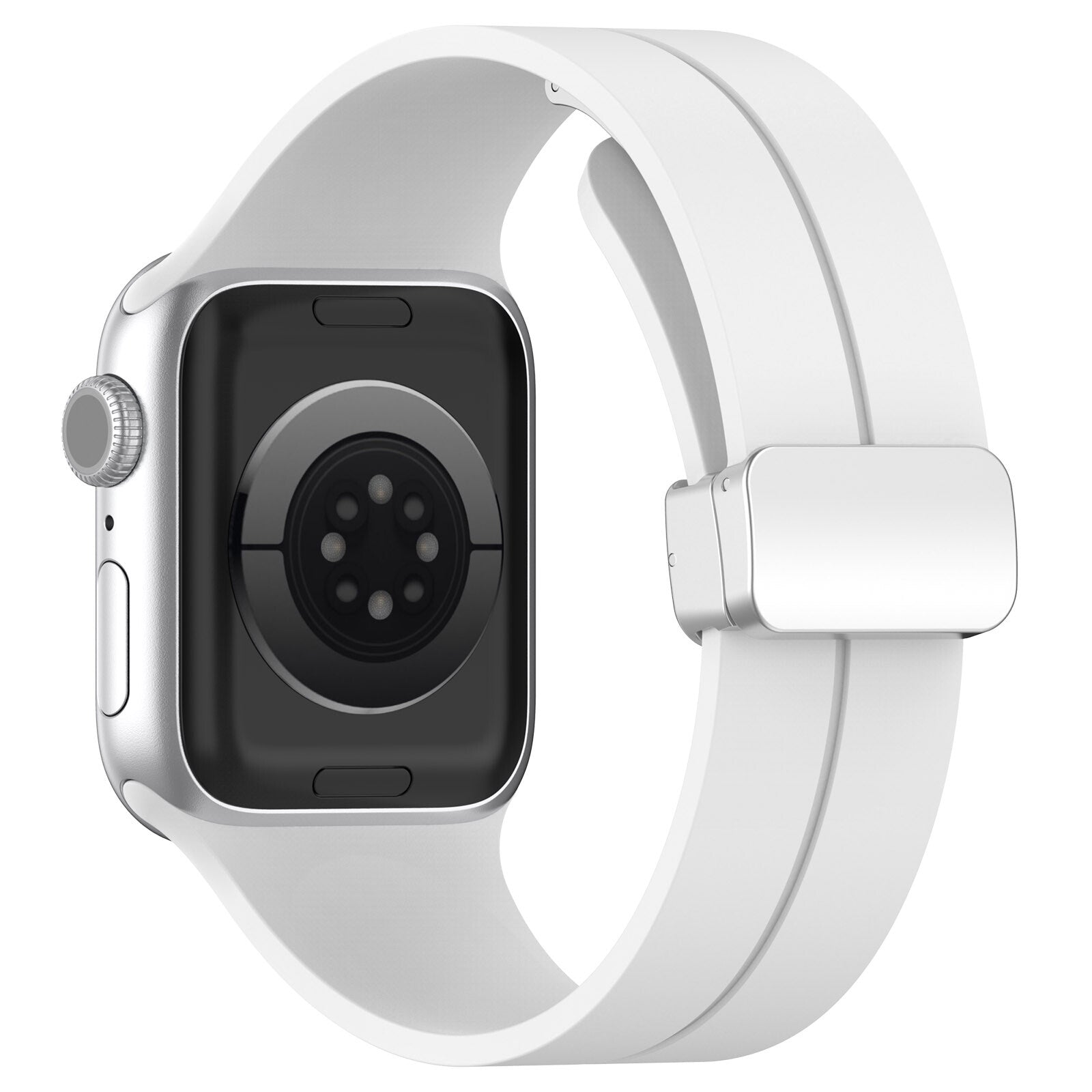 Rubber strap for Apple Watch Steel 38/40/41mm White