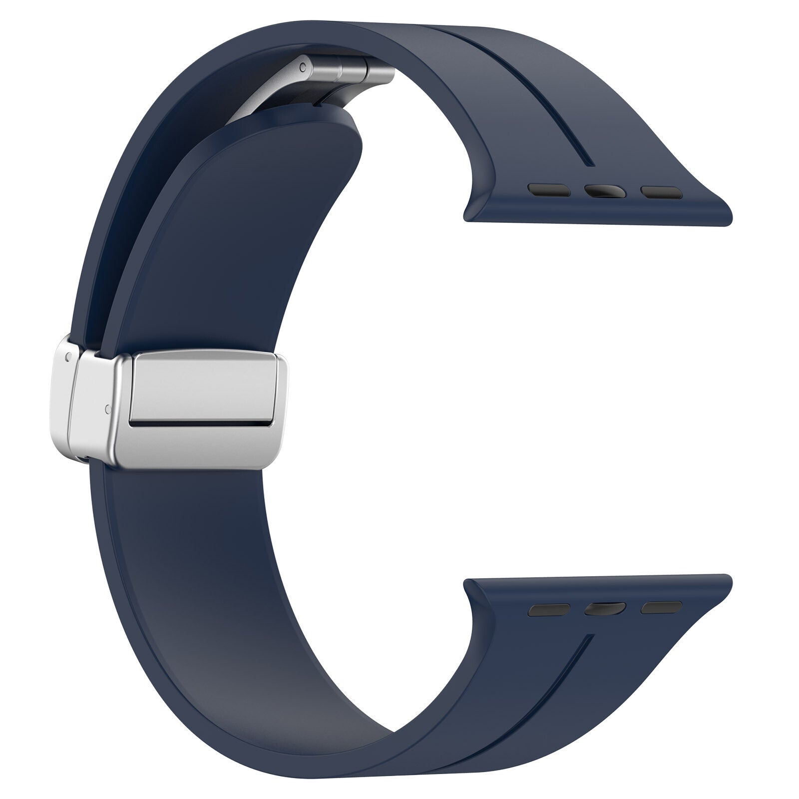 Rubber strap for Apple Watch Steel 38/40/41mm Dark blue