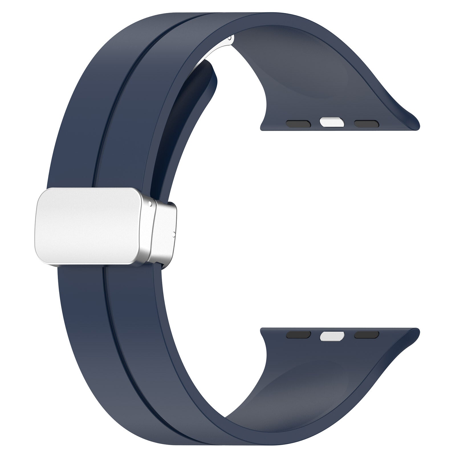 Rubber strap for Apple Watch Steel 38/40/41mm Dark blue