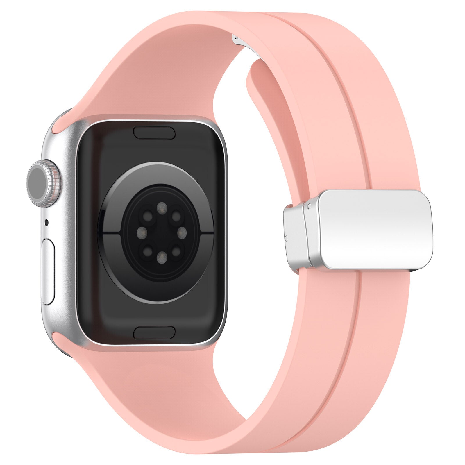 Rubber strap for Apple Watch Steel 38/40/41mm Pink