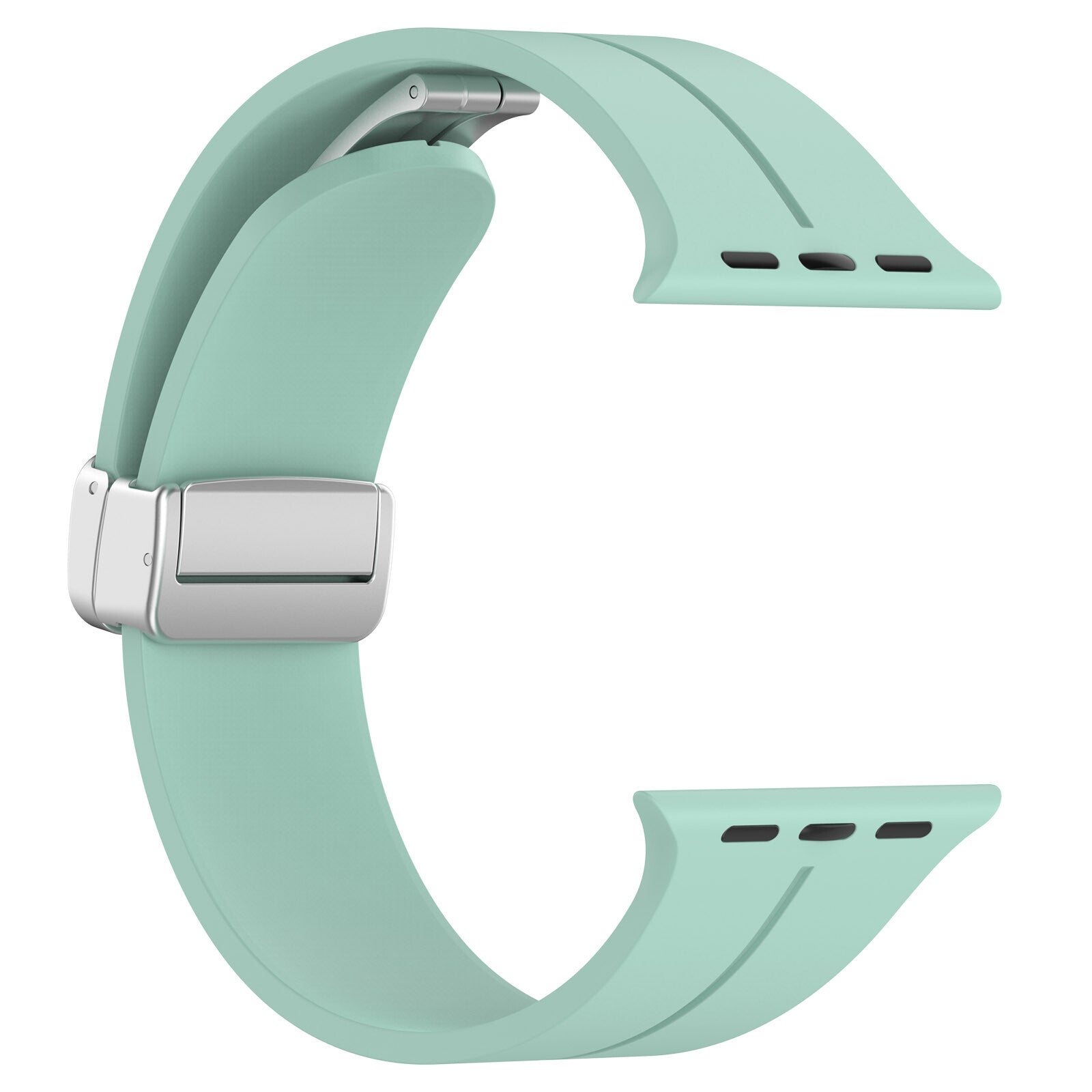 Rubber strap for Apple Watch Steel 38/40/41mm Turquoise