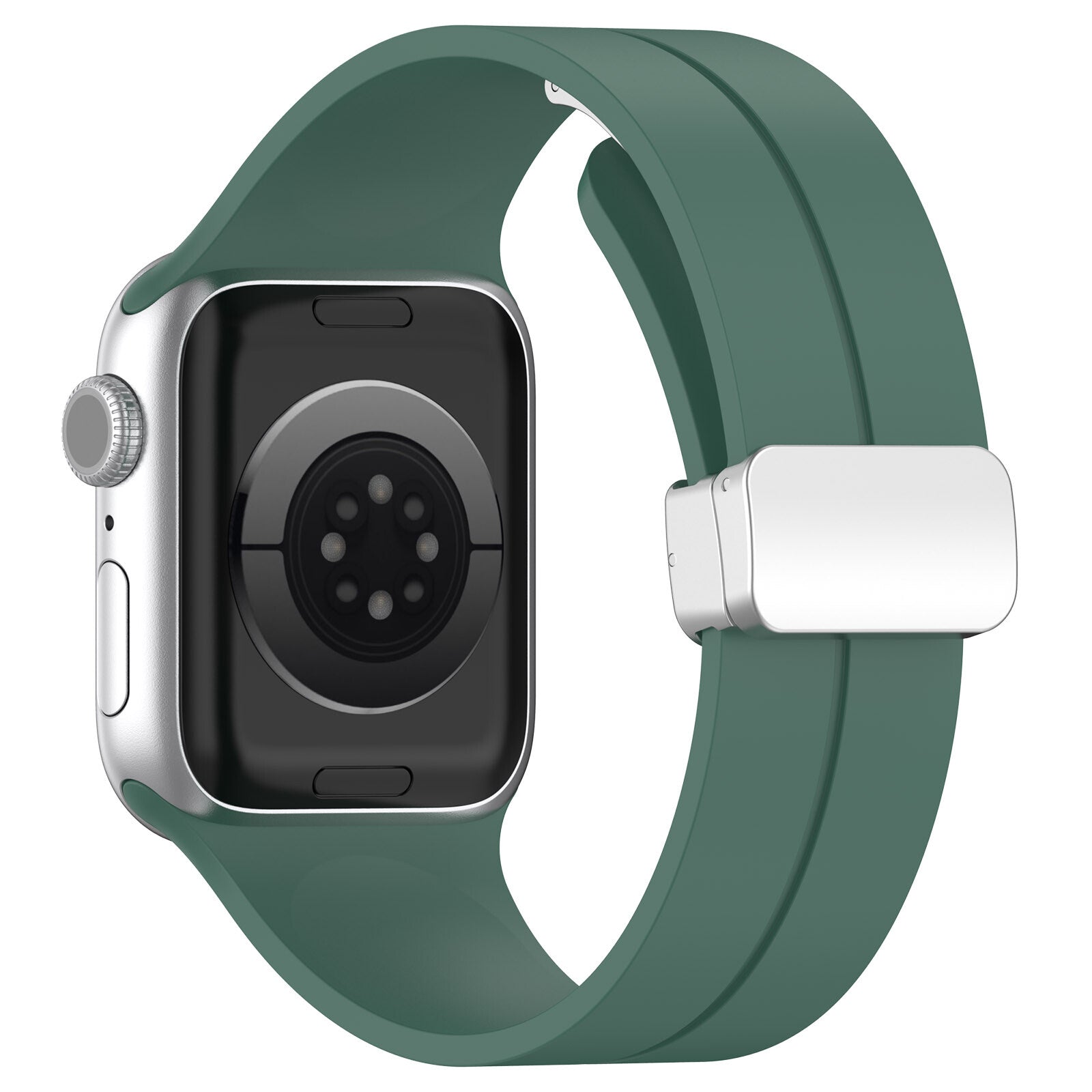 Rubber strap for Apple Watch Steel 38/40/41mm Green