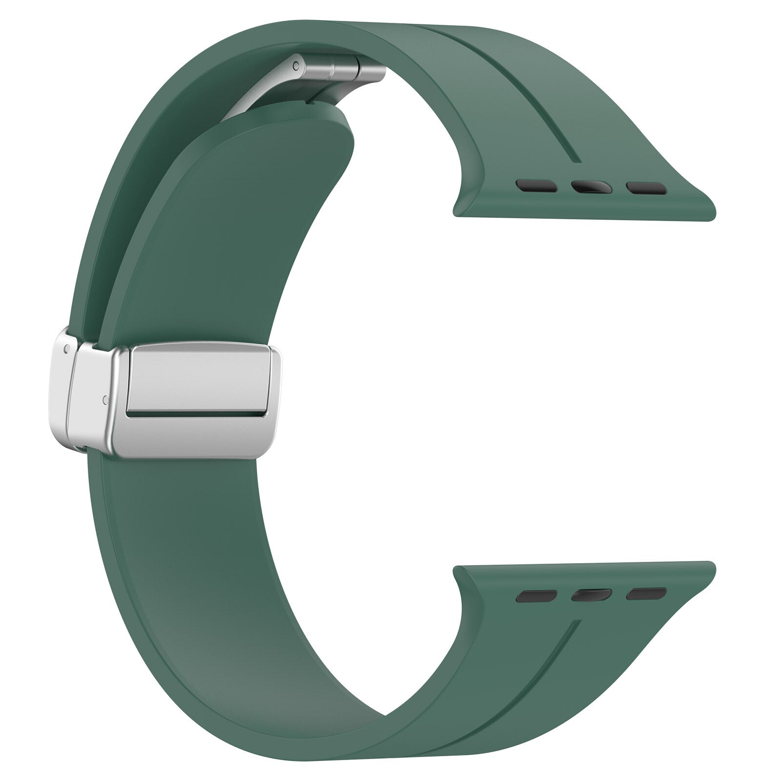 Rubber strap for Apple Watch Steel 38/40/41mm Green