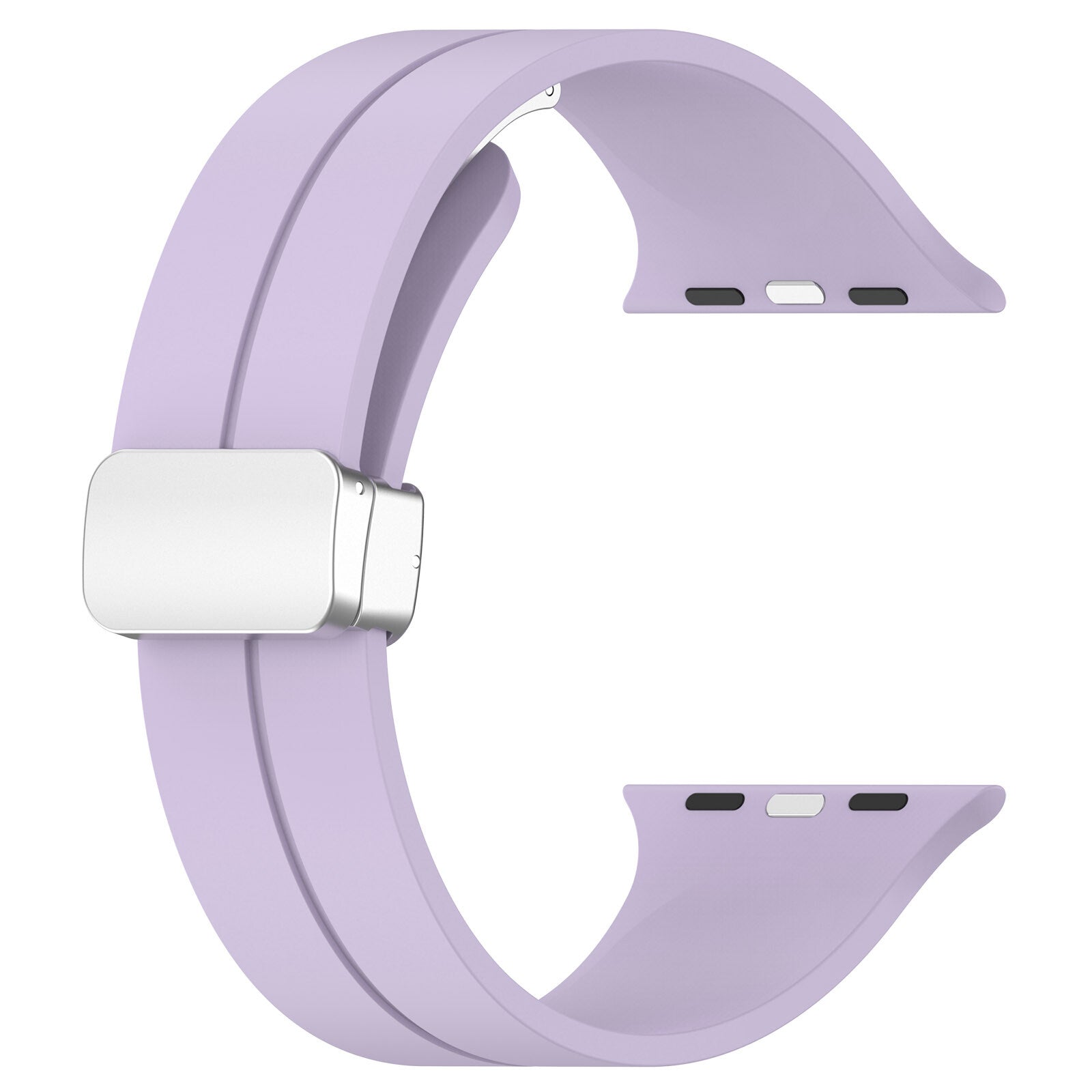 Rubber strap for Apple Watch Steel 38/40/41mm Purple