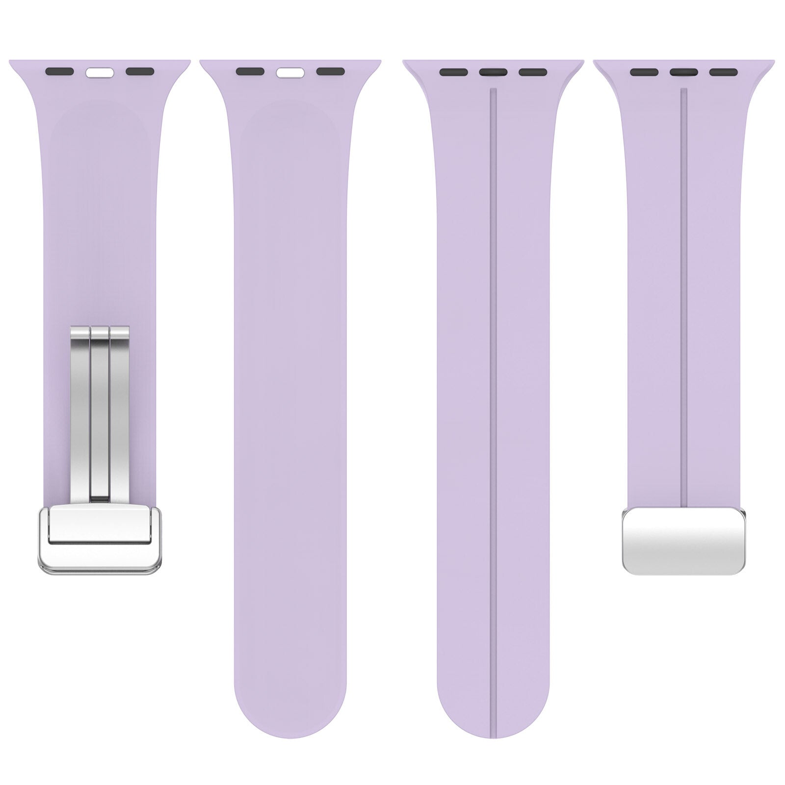 Rubber strap for Apple Watch Steel 38/40/41mm Purple