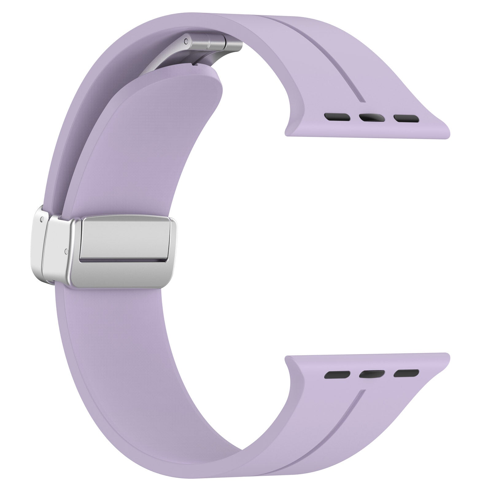 Rubber strap for Apple Watch Steel 38/40/41mm Purple
