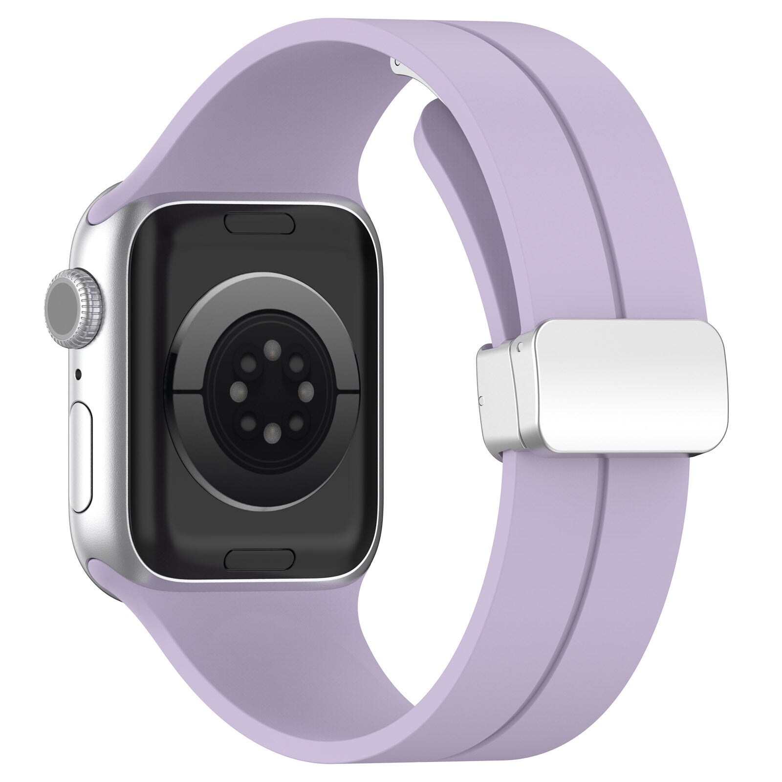 Rubber strap for Apple Watch Steel 42/44/49mm Purple