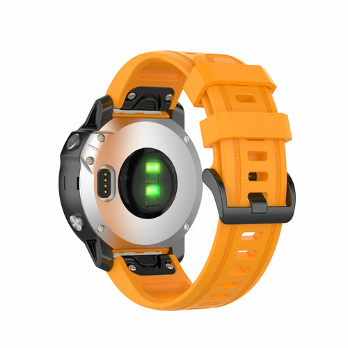 Garmin Quickfit 20mm Kautschukarmband Orange