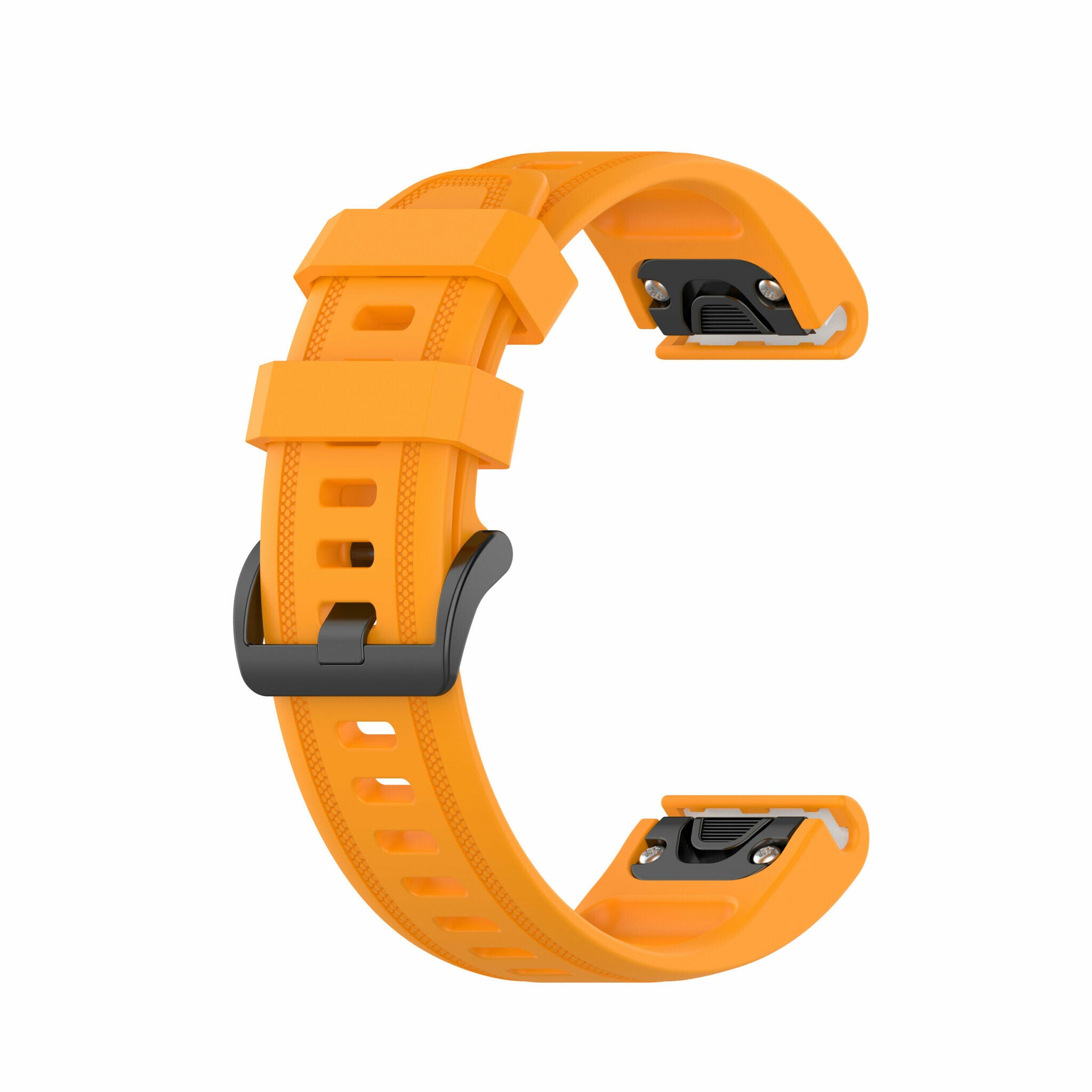 Garmin Quickfit 20mm Rubber Strap Orange