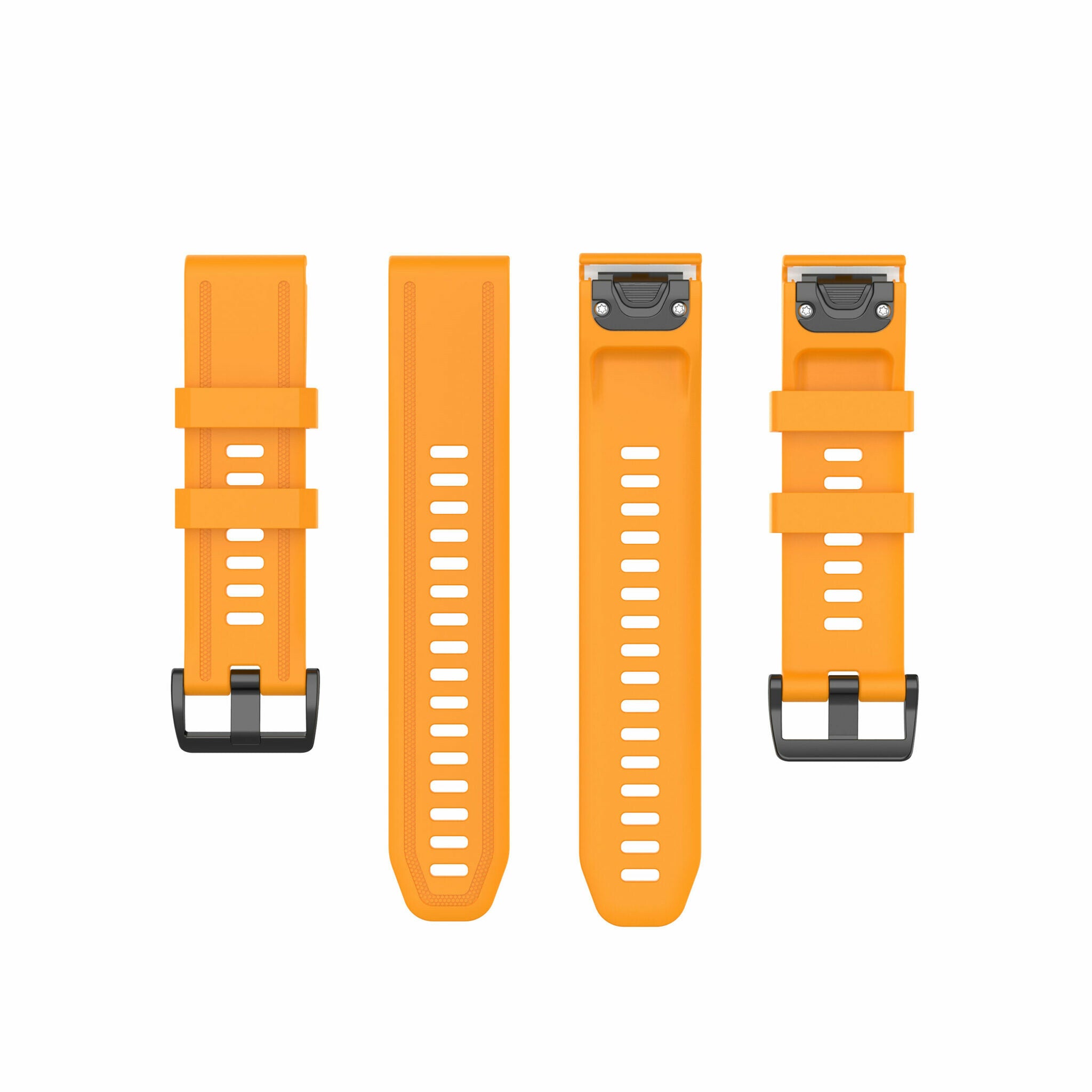 Garmin Quickfit 20mm Rubber Strap Orange