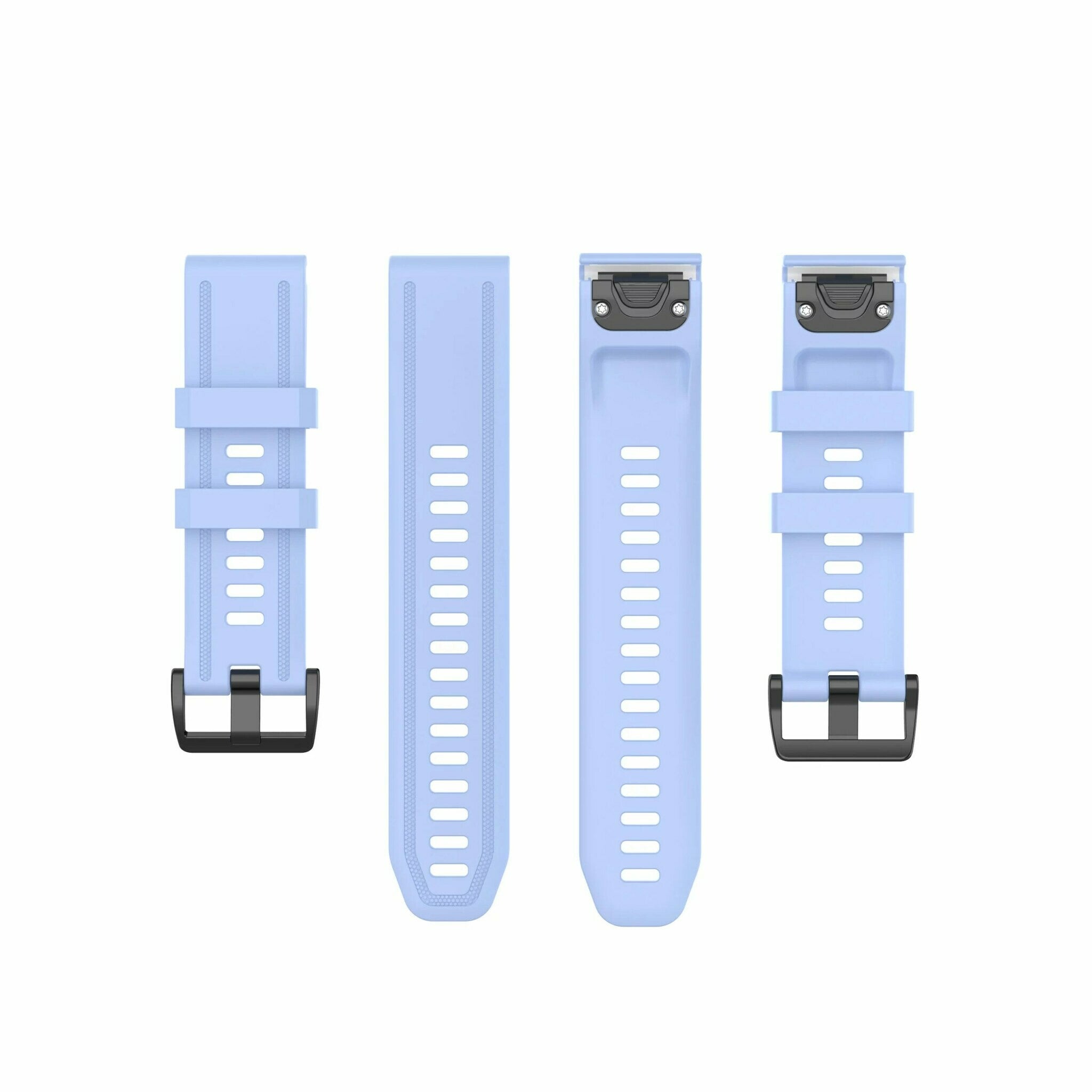 Garmin Quickfit 20mm Rubber strap Light blue