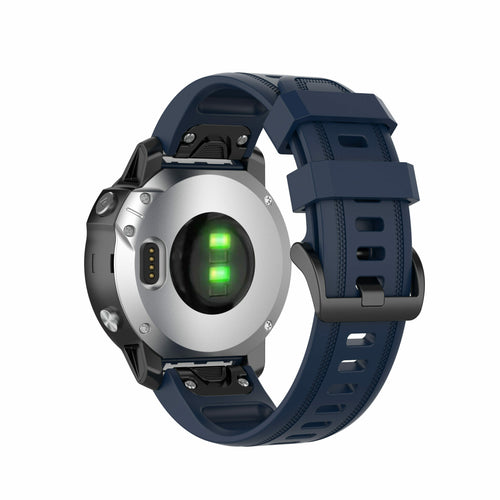Garmin Quickfit 20 mm Kautschukarmband, dunkelblau
