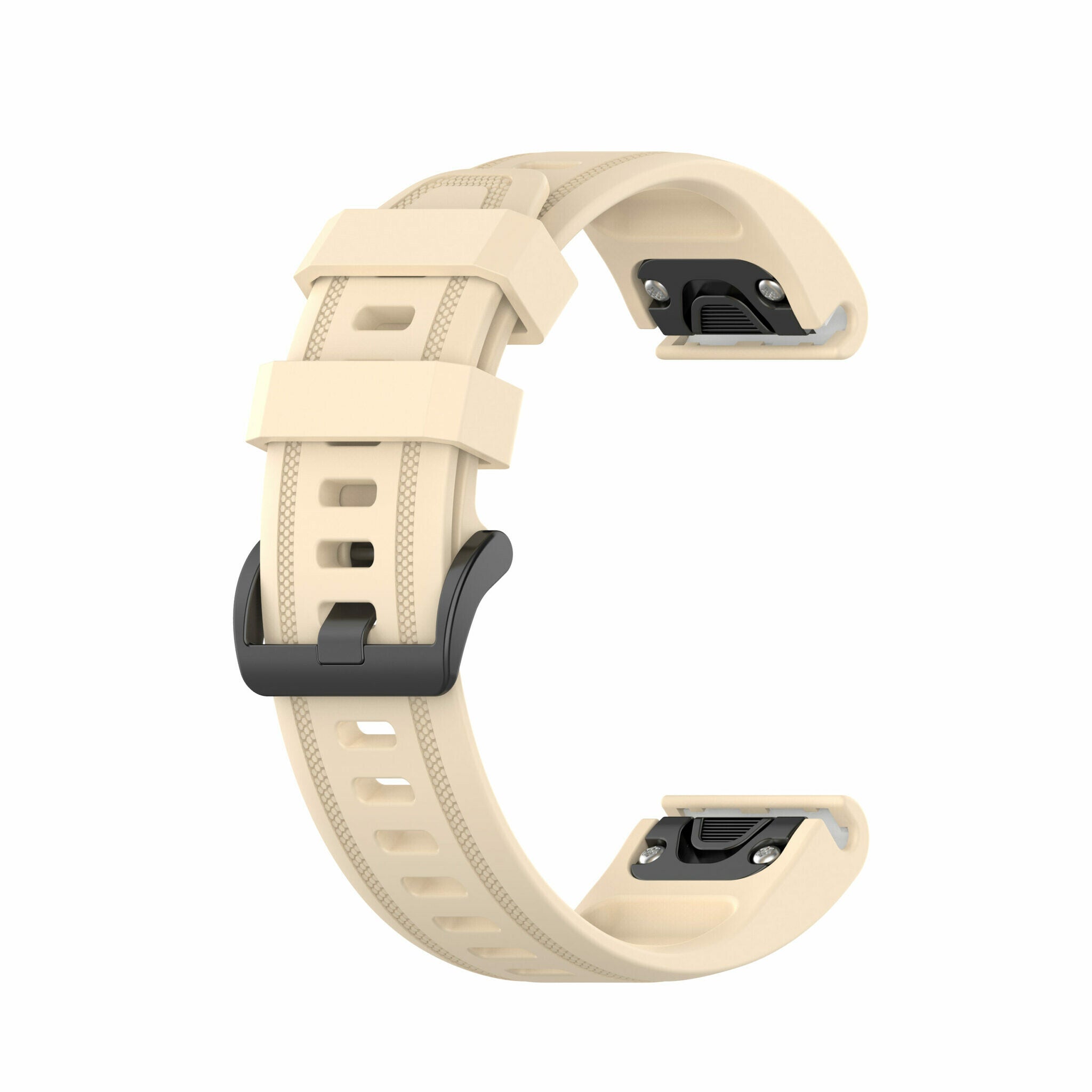 Garmin Quickfit 20mm Rubber Strap Beige