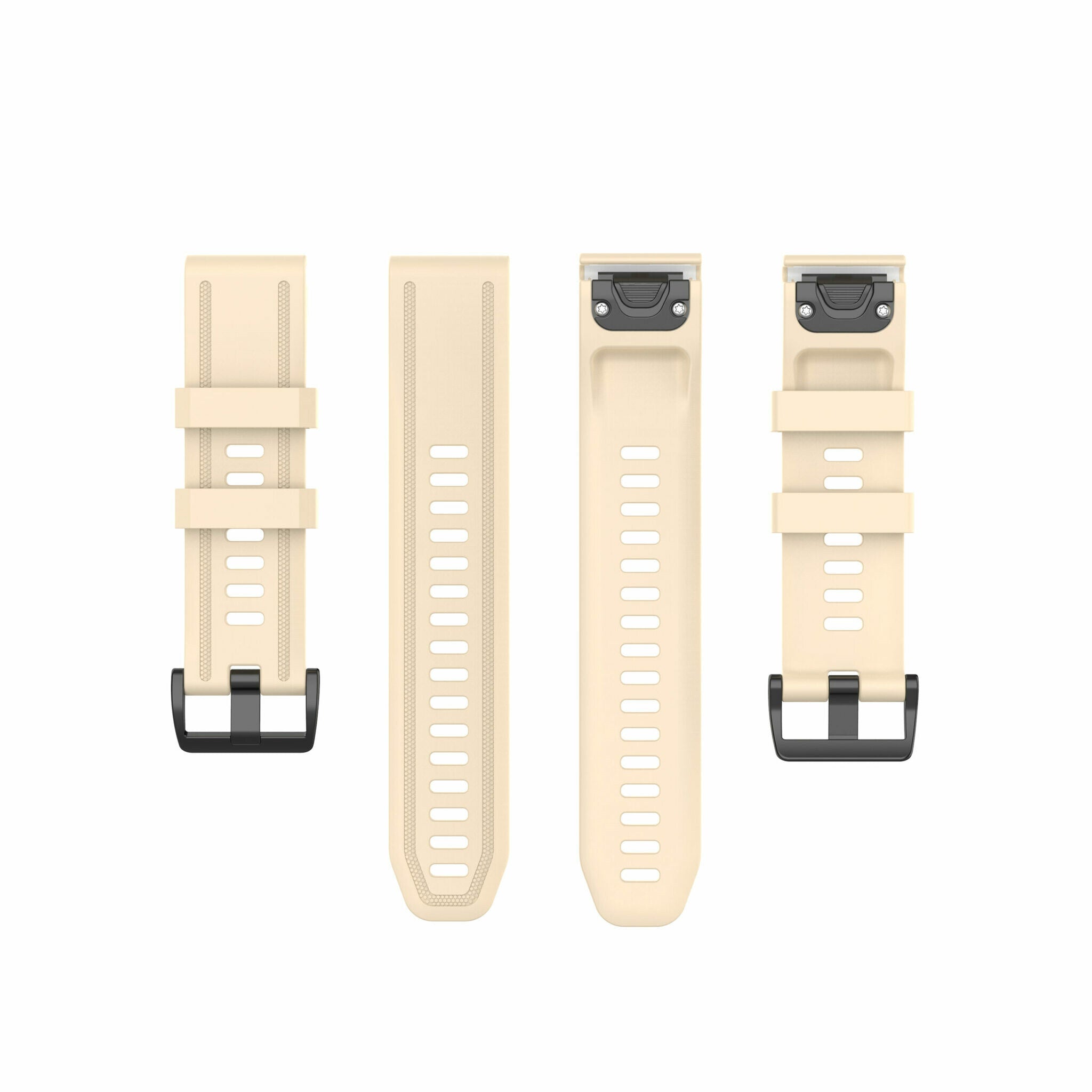 Garmin Quickfit 20mm Rubber Strap Beige