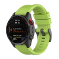 Garmin Quickfit 26 mm Uhrenarmband aus Gummi, hellgrün