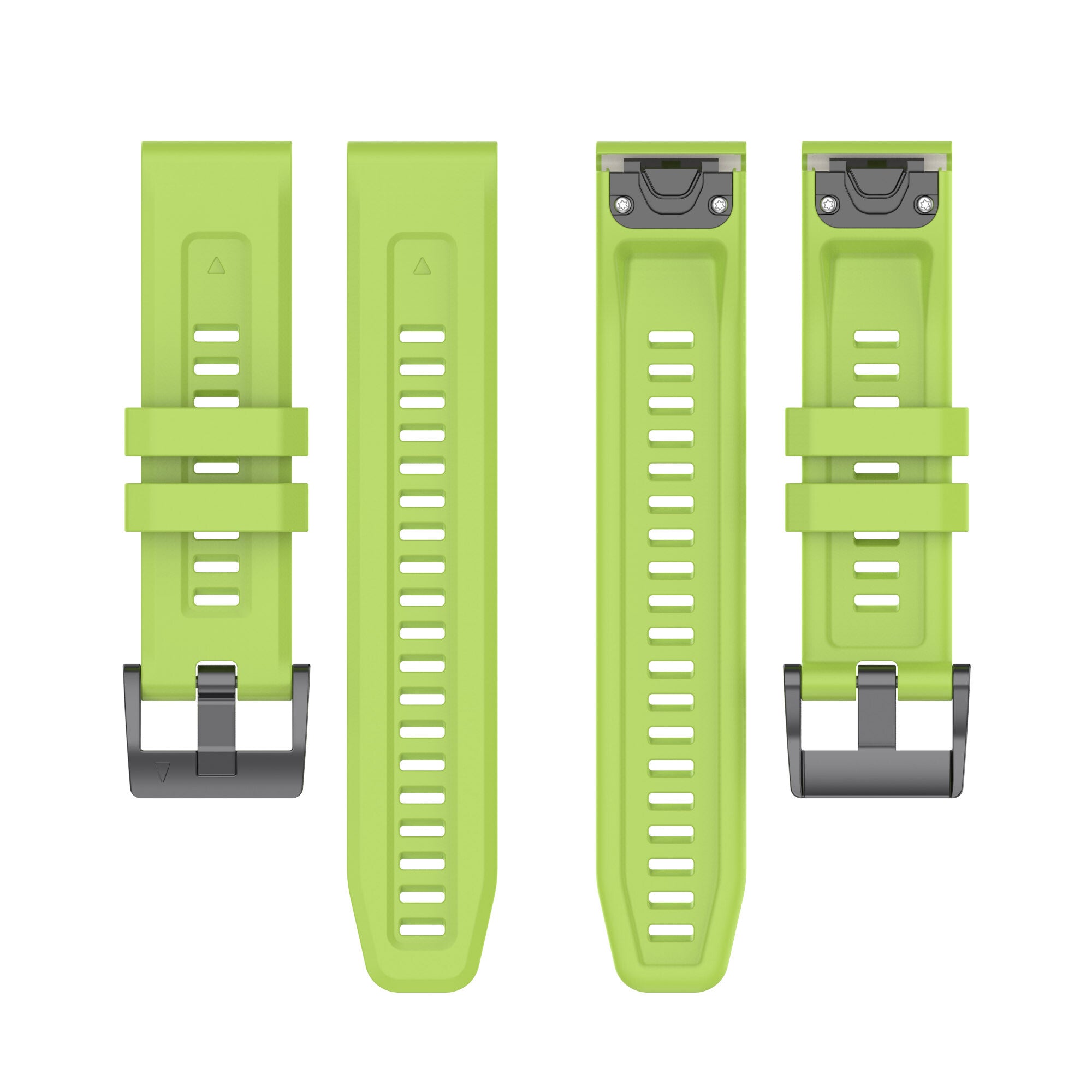 Garmin Quickfit 26mm Watch Strap Rubber Light Green 