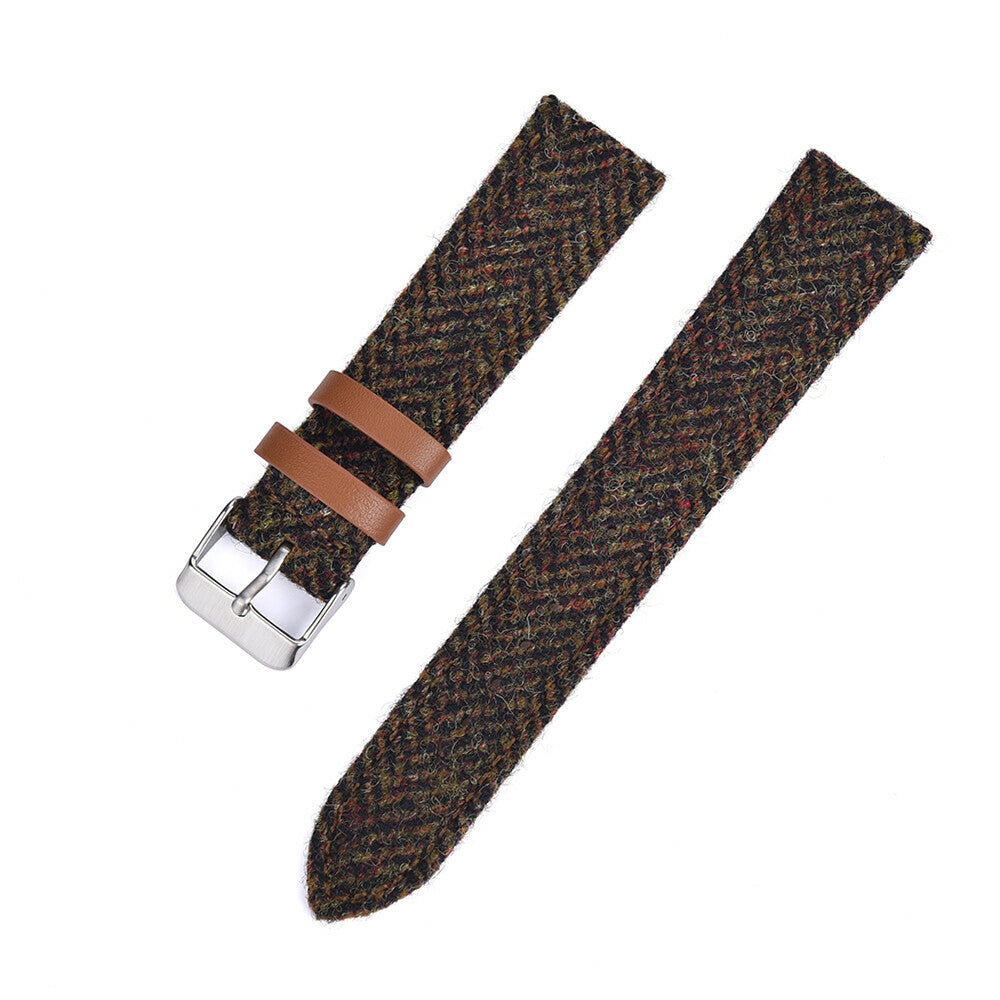 Tweed Strap Brown