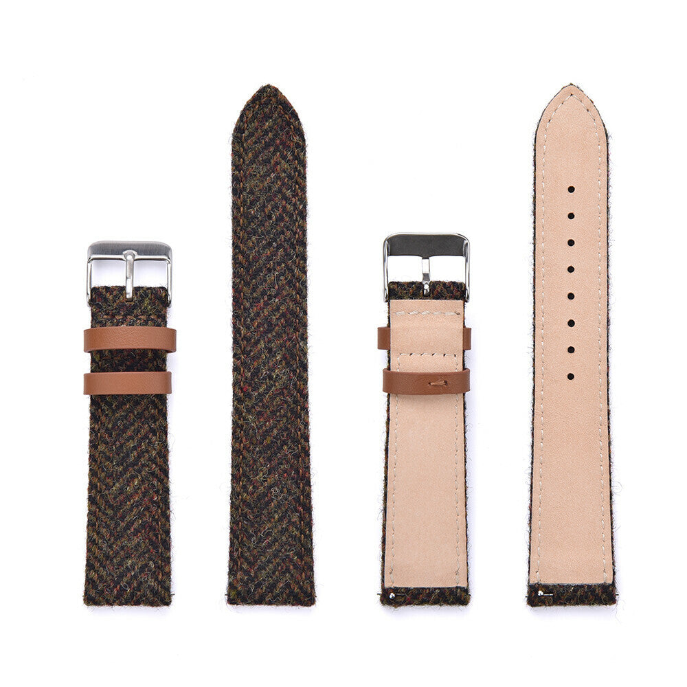Tweed Strap Brown