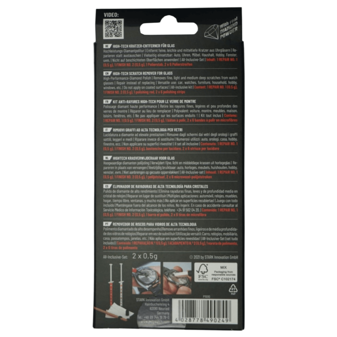 Glass polishing from Polywatch