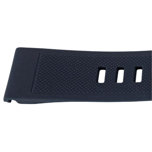 22MM QuickFit Silicone Strap with Silver Buckle for Garmin Fenix ​​5 / Forerunner - Dark Blue