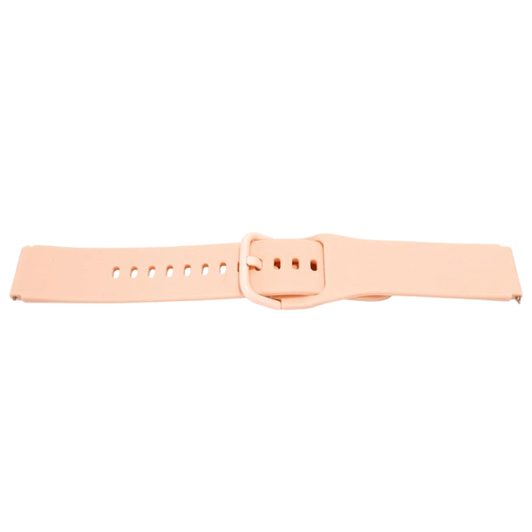 18MM Silicone Strap for Garmin Move 3S / Active S / Forerunner 255S in Light Pink