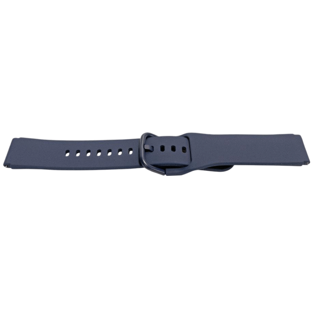 18MM Silicone Strap for Garmin Move 3S / Active S / Forerunner 255S in Dark Blue